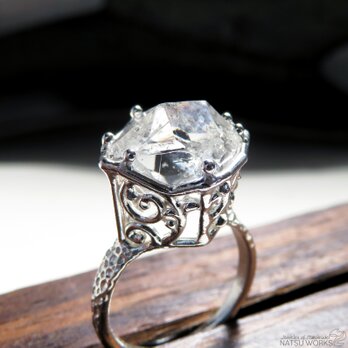 ハーキマーダイヤ リング / Herkimer Diamond Ring llの画像
