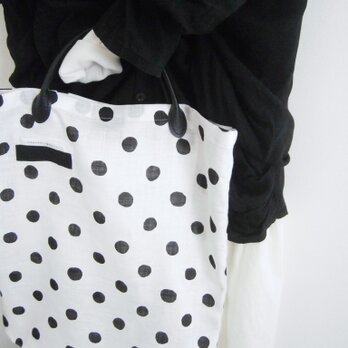 DotsLinen Tote＆Pouchの画像