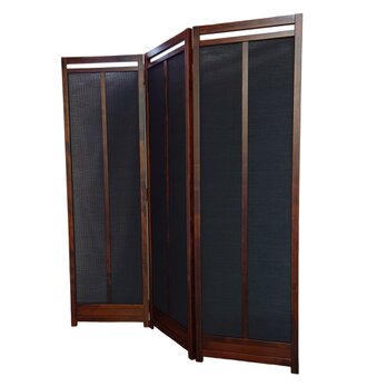 受注製作 竹製 スクリーン パーテーション ブラック竹 04