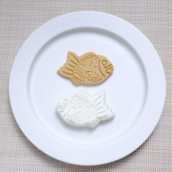 たい焼き / 右向き（クッキーカッター・クッキー型）の画像
