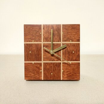 置時計（壁掛け）－ブビンガ　145×145×50ｍｍの画像
