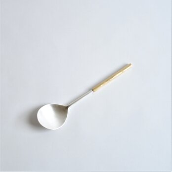 スプーンS 丸 / 真鍮スプーン / brass spoon (C-6)の画像