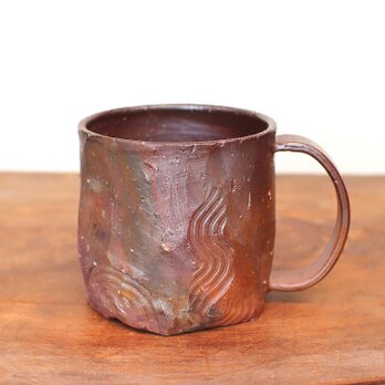 備前焼　コーヒーカップ(サンギリ)　c3-106の画像