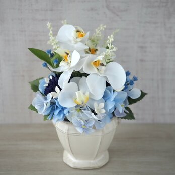涼しげな仏花　 -Artificial flowers-の画像