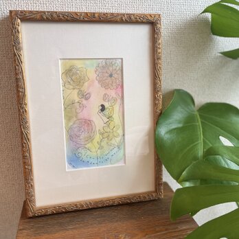 fairy art໒꒱Flower fairyの画像
