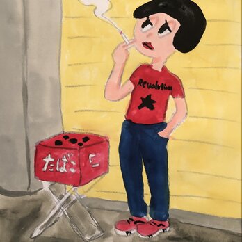 喫煙所の画像
