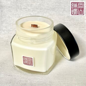 〈ベルガモット〉アロマキャンドル大 -fragrance-の画像