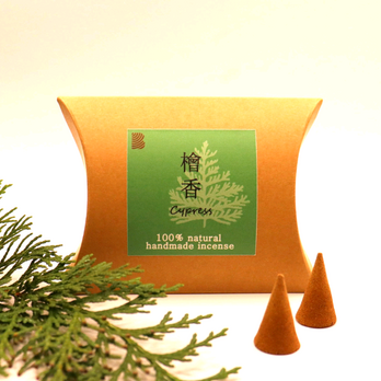 【天然素材】ヒノキのお香 100%natural incenseの画像