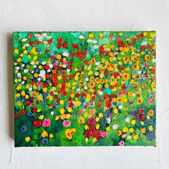 原画「Wildflowers」F３・油彩画の画像