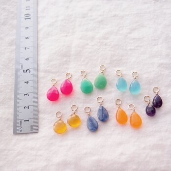 Charm Assortment／Earring & Necklace【Rainbow】チャームセットの画像