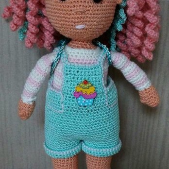 編みぐるみ　編み人形の画像