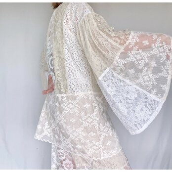 patchwork lace tunic "b"の画像