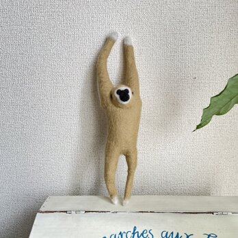【値下げ品】シロテテナガザルのぬいぐるみの画像