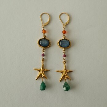 流星のみた世界＜ピアス（イヤリング）＞