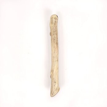 【温泉流木】直線形状にナナメ切りの流木ドアハンドル・手すり 木製 自然木 流木インテリアの画像