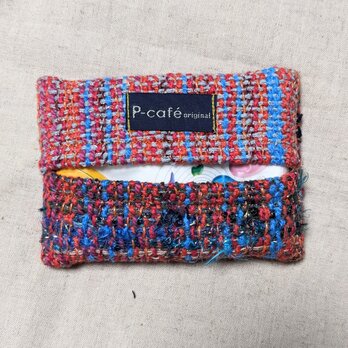 ◆お客様専用◆手織り ポケットティッシュケースの画像