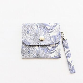 リバティガーラグレーのミニミニ財布の画像