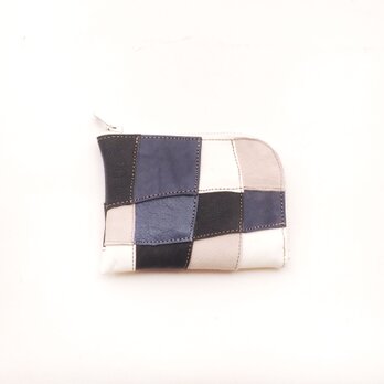 random leather wallet （Tsugi12）11×8/小銭入れ/L字/コンパクト/ミニ財布/WS001t12の画像