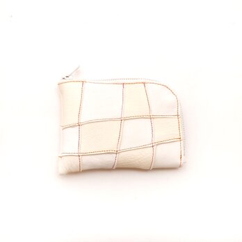 random leather wallet （Tsugi13）11×8/小銭入れ/L字/コンパクト/ミニ財布/WS001t13の画像