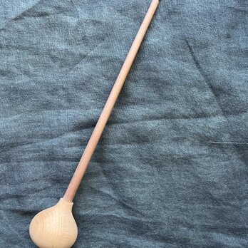 紡ぎ独楽・玉ねぎ 樫 ＆ 柞(いすのき)の画像