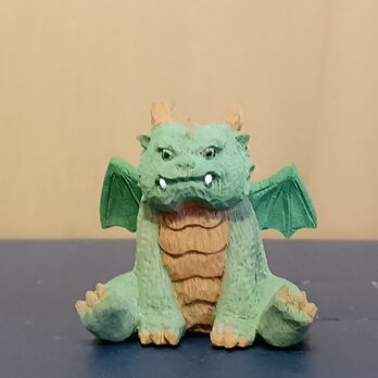 ドラゴン(3)  木彫りの画像
