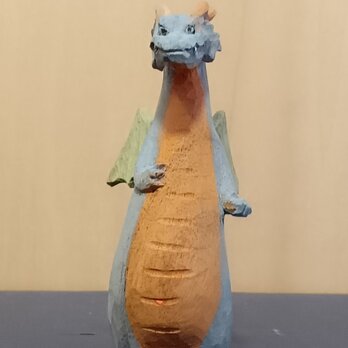 ドラゴン(4)  木彫りの画像