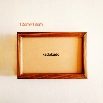 一点物｜ミニ額縁｜松材｜（アンティークワックス仕上げ）端材フレーム　送料無料　北欧インテリア