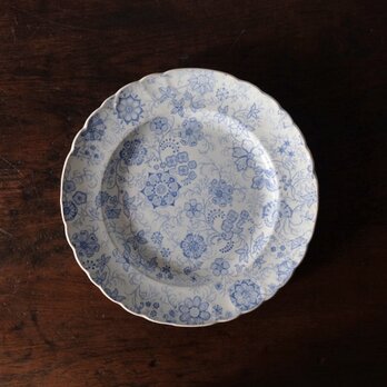 ボルドー タピスリー 平皿 φ23.6cm フランス アンティーク b 0501029