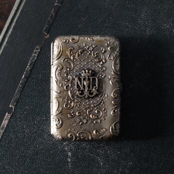 ルルド 聖母 紋章 シガレット ケース 小物入れ フランス アンティーク 0501816