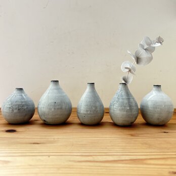 ＊SALE＊［Re:] リサイクル陶土の一輪挿し b,c,d,eの画像