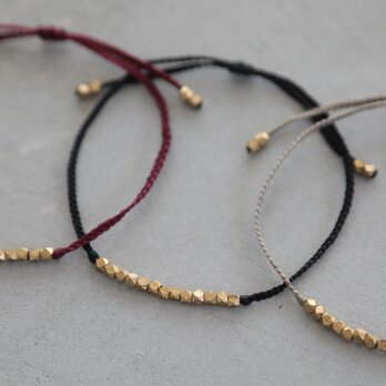 brass bracelet / cutの画像
