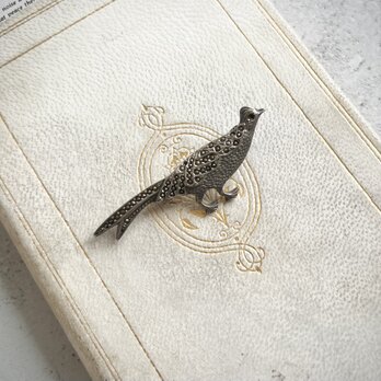 【Tさま専用】鳥さんのヴィンテージブローチの画像