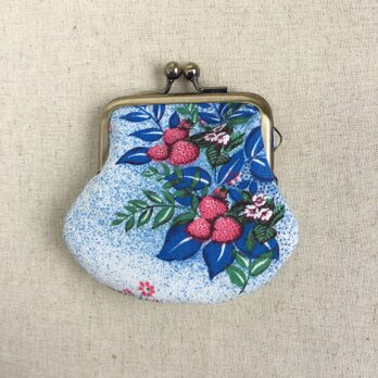 小さながま口　ヴィンテージ　野いちごの画像