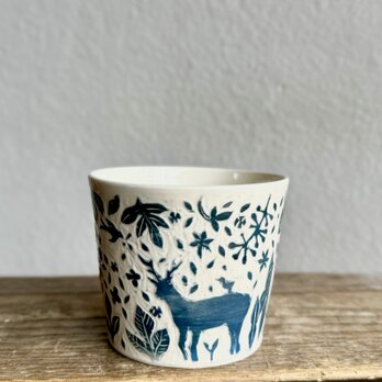 kakiotoshi　蕎麦猪口　―“碧の森“の画像