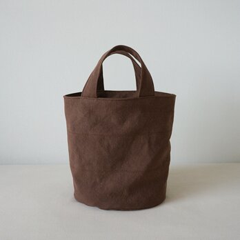OVALTOTE - stripe -Ⅰ(M)  / brown × brownの画像