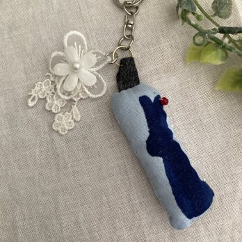✳︎ハンドメイド✳︎ミナペルホネン✳︎ランランラン花keyホルダーの画像