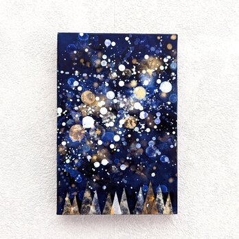 星と森P0号　アクリル原画の画像