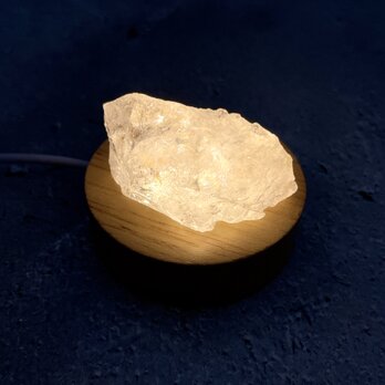 かち割り水晶 LEDランプ付き【C】40g ブラジル産 クリスタル 天然石 原石の画像