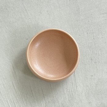 鉢形小鉢　マットオレンジ　11cmの画像