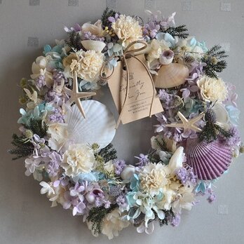 波の海wreath