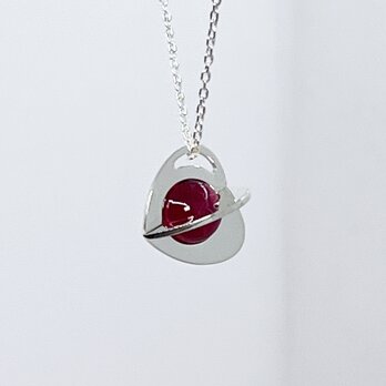 Spring Gimmick Setting Heart Pendant(Order Production)の画像