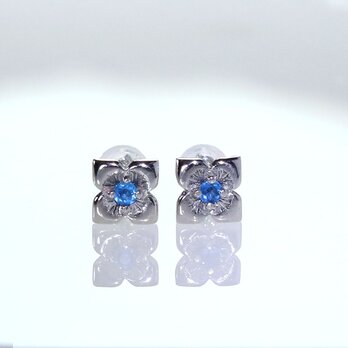Pt900 アウイナイトピアス　0.03ct・0.03ctの画像