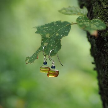 <受注製作> -Burmite・Burma beads- pierceの画像