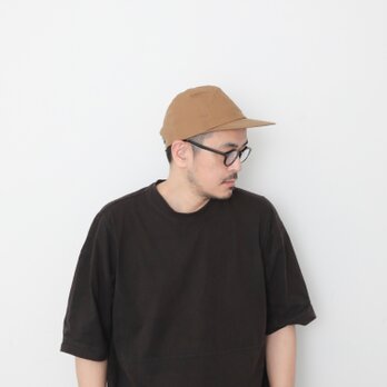 Looks neat cap / brownの画像