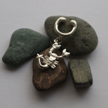 【Silver925】Scorpion mini ear cuff ＜左耳用＞の画像