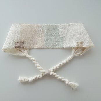 Silk headband　#1の画像