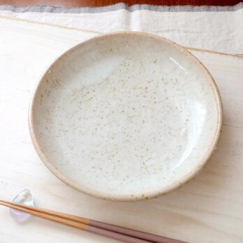 藁灰釉の深皿 ＊ ６の画像