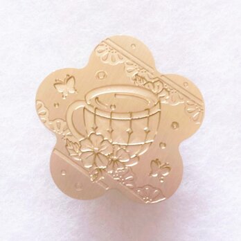 シーリングスタンプヘッド　フラワーの画像