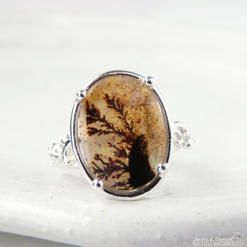 デンドリティック アゲート リング / Dendritic Agate Ring d6の画像