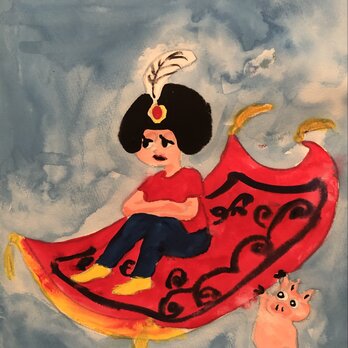 魔法の絨毯の画像
